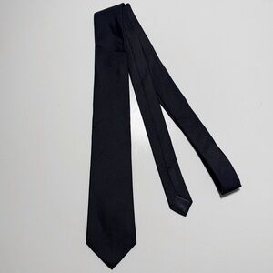 Banana Republic Black Silk Stain Resistant Tie